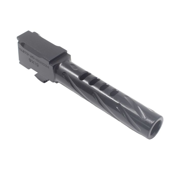 XF PRO 9mm Ported Barrel, 4" Fluted, Black