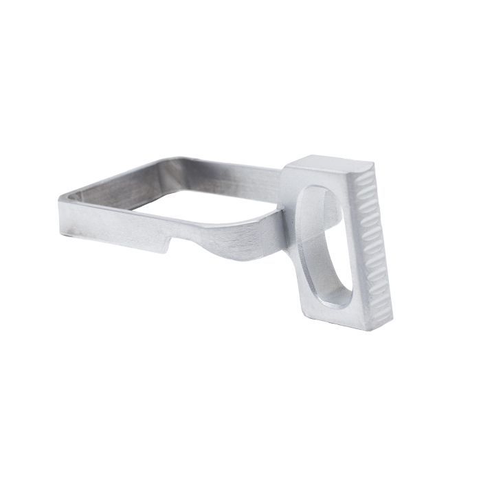XP PRO One-Piece Flat Skeletonized Steel Trigger, Chrome