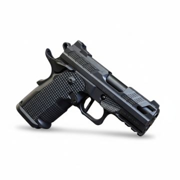 XP 3C 9mm Chrome with Ambi Thumb Ledge pistol