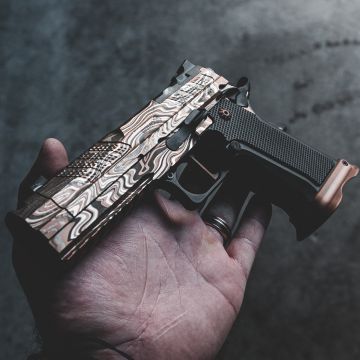 XP COMP 9mm Bronze Damascus (Custom Shop) pistol